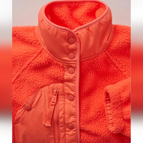 NWT Women's FREE PEOPLE Movement Sherpa Fleece Jacket - Picture 6 of 9